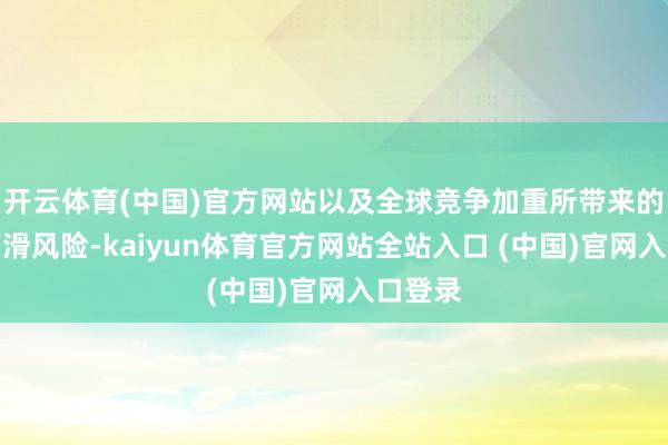 开云体育(中国)官方网站以及全球竞争加重所带来的盈利下滑风险-kaiyun体育官方网站全站入口 (中国)官网入口登录